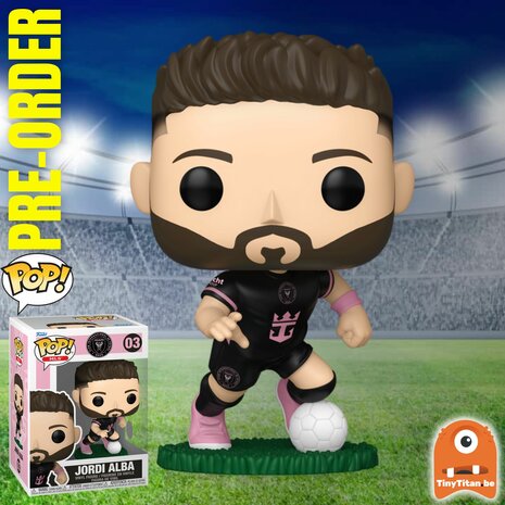 Funko POP! Jordi Alba 03 Inter Miami Football Pre-Order