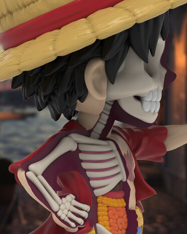 Mighty Jaxx - XXRAY: One Piece Luffy Wanted Series 6 INCH