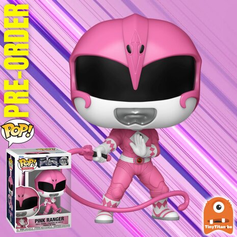 FUNKO POP! PINK RANGER 1778 POWER RANGERS MOVIE Pre-Order