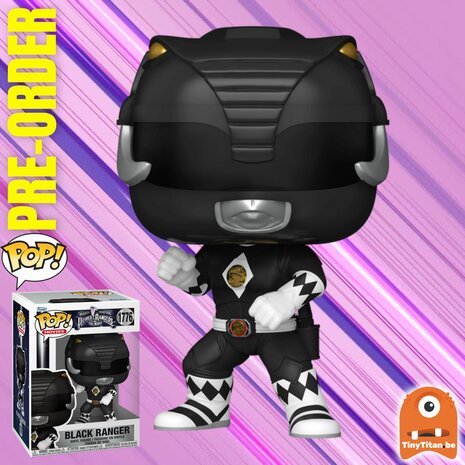 FUNKO POP! BLACK RANGER 1776 POWER RANGERS MOVIE Pre-Order