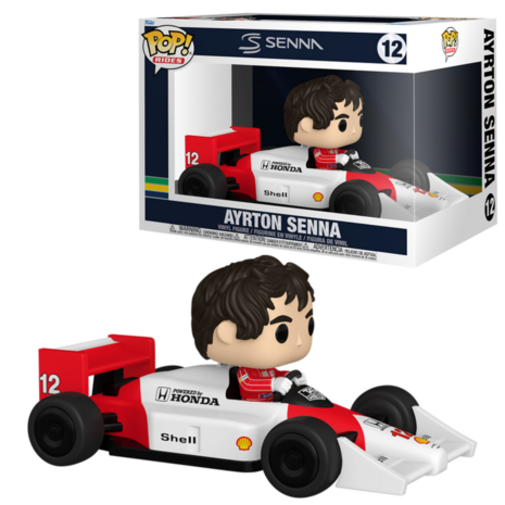 Funko POP! Ride Super Deluxe Ayrton Senna (McLaren) 12 F1 Pre-Order