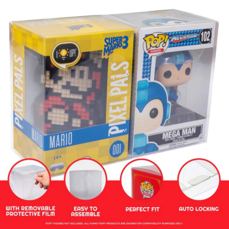 10 PREMIUM Funko Pop Plastic Protector for 4 Inch 0.50MM