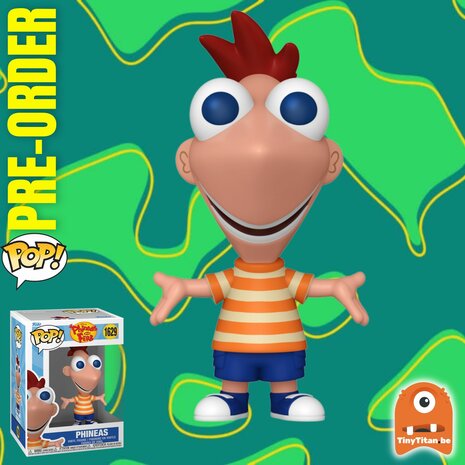FUNKO POP! Phineas 1629 Phineas & Ferb Disney Pre-Order