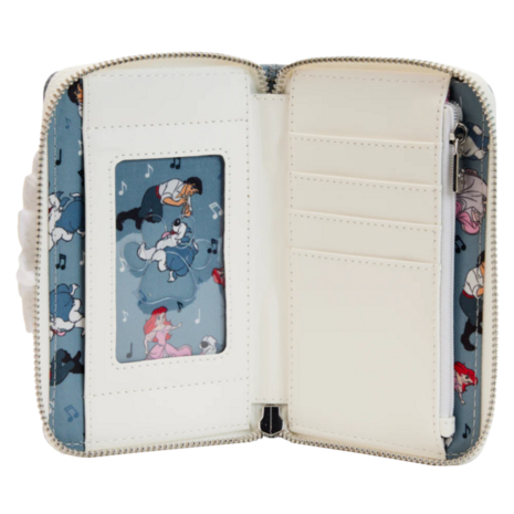 LOUNGEFLY DISNEY - Little Mermaid "Max Cosplay" Zip Around Wallet