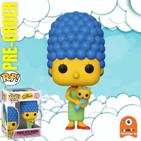 FUNKO POP! MARGE WITH MAGGIE 1738 THE SIMPSONS Pre-Order