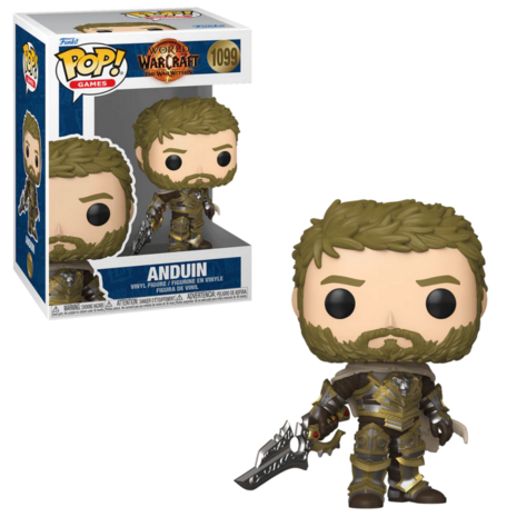 FUNKO POP! ANDUIN 1099 WORLD OF WARCRAFT: THE WAR WITHIN Pre-Order