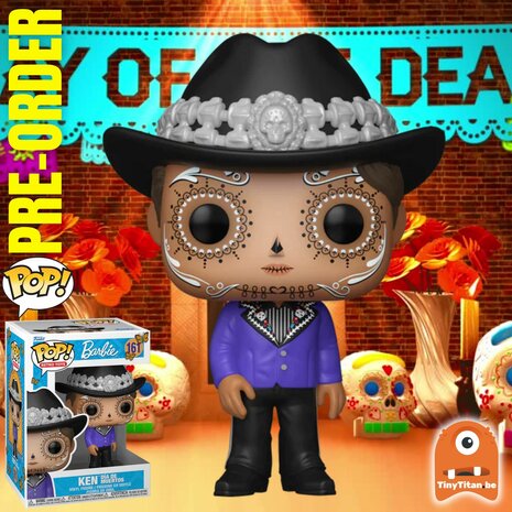 FUNKO POP! KEN DÍA DE LOS MUERTOS 161 Barbie Retro Toys Pre-Order