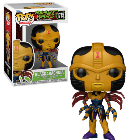 FUNKO POP! BLACKARACHNIA 1715 TRANSFORMERS: BEAST WARS Pre-Order