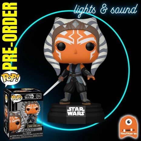 FUNKO POP! Ahsoka (Lights & sounds) 794 Star Wars Pre-Order