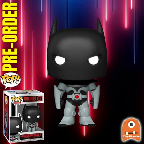 FUNKO POP! Armored Bruce Wayne 559 Batman Beyond Pre-Order