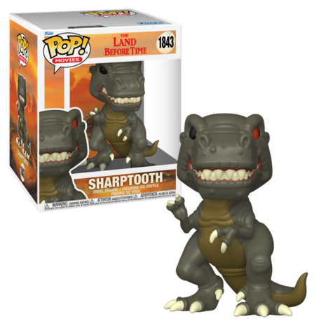 FUNKO POP! Sharptooth (Tyrannosaurus) 6 INCH 1843 The Land Before Pre-Order