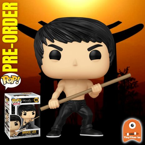 FUNKO POP! Bruce Lee with Bo Staff 95 Pre-Order
