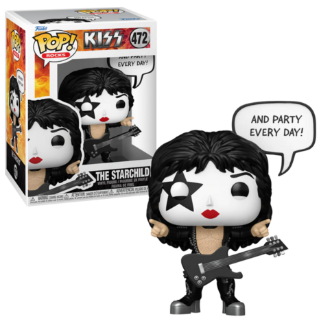 FUNKO POP! ROCKS THE STARCHILD (R&R ALL NIGHT) 472 KISS Pre-Order