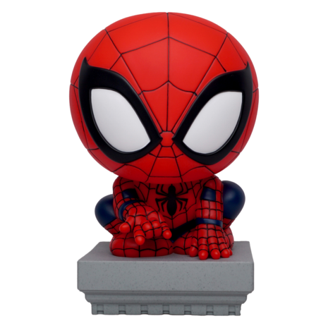 DISNEY - Figural Bank - Spider-Man "Crouching"  20cm