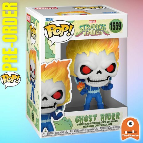 FUNKO POP! Ghost Rider (Strange Tales) 1559 Marvel Pre-Order