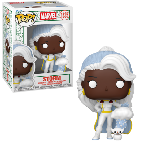 FUNKO POP! Storm with Snowman 1535 Marvel x-men Holiday Pre-Order