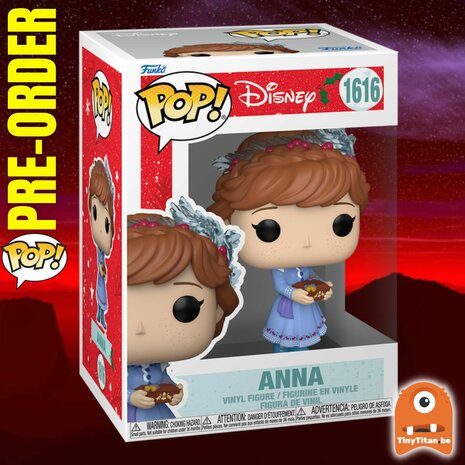 FUNKO POP! Anna (Winter Outfit) 1616 Disney Princess Holiday Pre-Order