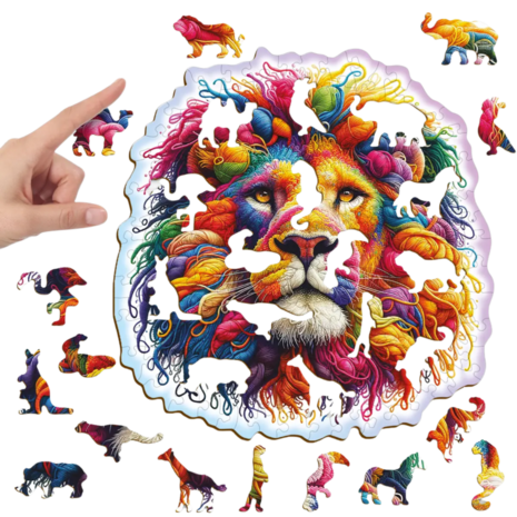 Soft Lion 150 Wooden Puzzle