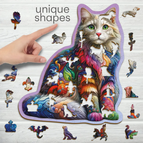 Soft Cat 150 Wooden Puzzle