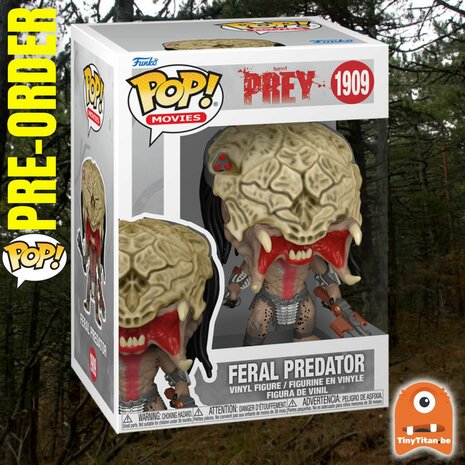 FUNKO POP! Feral Predator 1909 PREY (Predator) Pre-Order