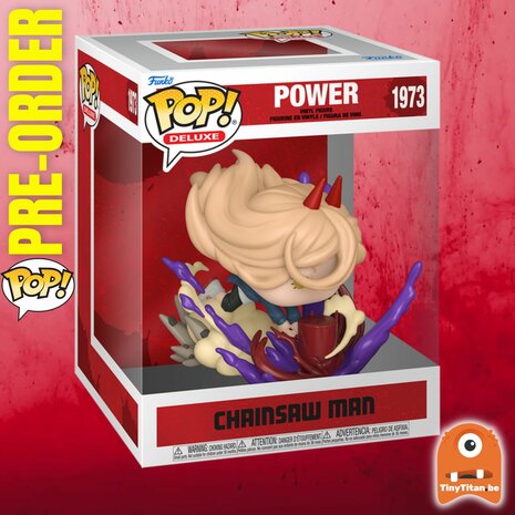 FUNKO POP! Deluxe Power with Blood Hammer 1973 Chainsaw Man Pre-Order