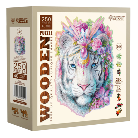 Mystic Tiger 250 Wooden Puzzle