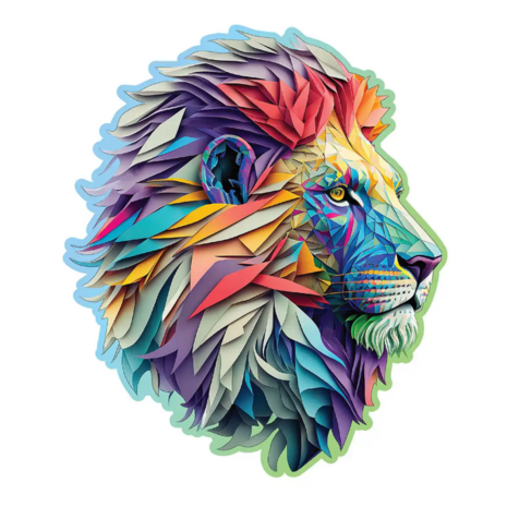 Modern Lion 250 Wooden Puzzle