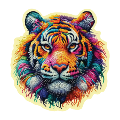 Soft Tiger 250 Wooden Puzzle