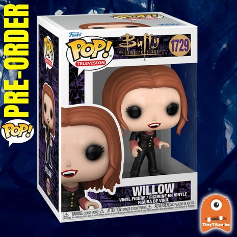 FUNKO POP! WILLOW VAMPIRE 1729 BUFFY THE VAMPIRE SLAYER Pre-Order