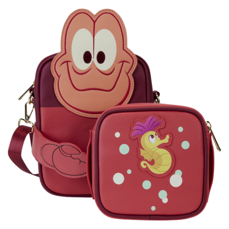 LOUNGEFLY Sebastian Shoulder Bag, The Little Mermaid 35th Anniversary
