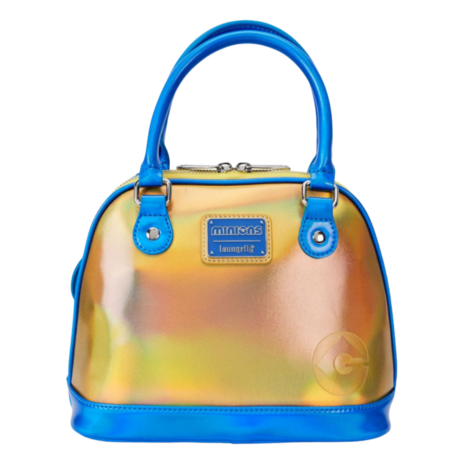 LOUNGEFLY Minions Heritage Dome Cosplay Crossbody Bag