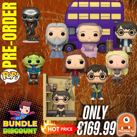 FUNKO POP! Super Discount Bundle of 9 Harry Potter Pre-Order