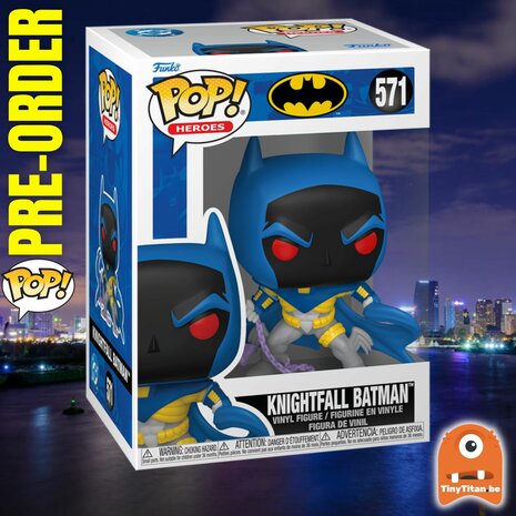Funko POP! KNIGHTFALL BATMAN 571 DC THRU YEARS Pre-Order
