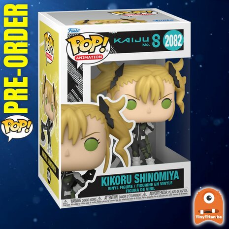 Funko POP! KIKORU SHINOMIYA 2082 KAIJU NO 8 Pre-Order