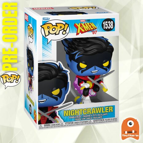 Funko POP! NIGHTCRAWLER 1538 X-MEN '97 Pre-Order