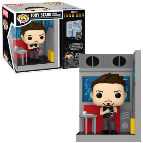 FUNKO POP! Nooks Tony Stark in his workshop MARVEL Pre-Order