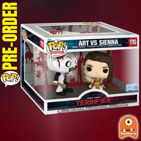 FUNKO POP! Moments Art Vs Sienna 1793 Terrifier Exclusive Pre-Order