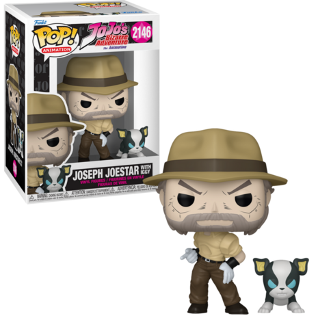Funko POP! Joseph Joestar with Iggy 2146 JoJo's Bizarre Adventure Pre-Order