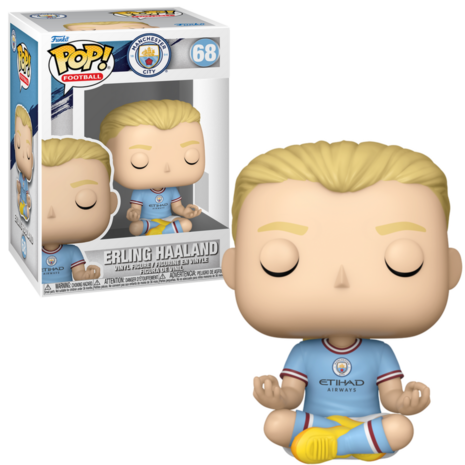 FUNKO POP! Erling Haaland 68 Manchester City football Pre-Order