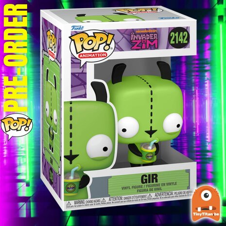 FUNKO POP! Gir (Dog Disguise) 2142 Invader Zim Pre-Order