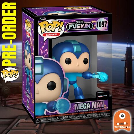 FUNKO POP! MEGA MAN 1097 FUNKO FUSION Pre-Order