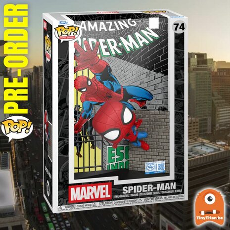 Funko POP! MARVEL: COMIC COVER SPIDERMAN 74 MARVEL Pre-Order