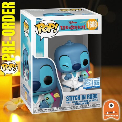 FUNKO POP! STITCH IN ROBE 1608 LILO & STITCH Exclusive Pre-Order