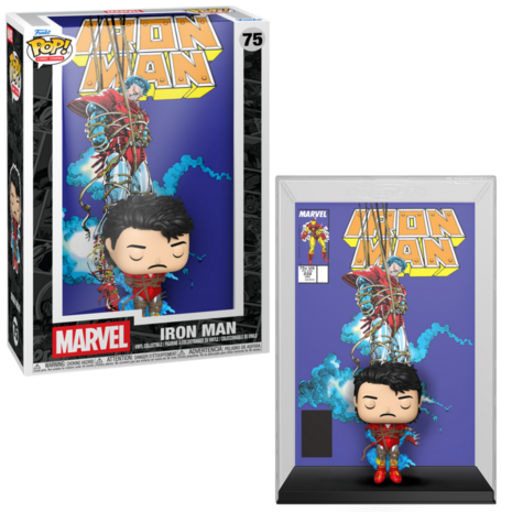 Funko POP! MARVEL: COMIC COVER IRON MAN 75 Pre-Order