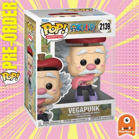 Funko POP! ONE PIECE 2139 DR. VEGAPUNK Pre-Order