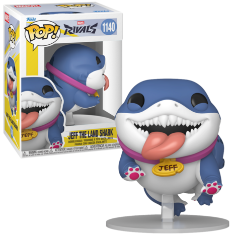 Funko POP! MARVEL RIVALS 1140 JEFF THE LAND SHARK Pre-Order