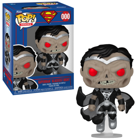 Funko POP! SUPERMAN 000 SUPERMAN BLACKEST NIGHT Pre-Order