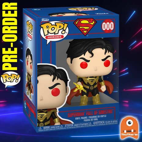 FUNKO POP! Super Discount Bundle of 4 SUPERMAN Pre-Order