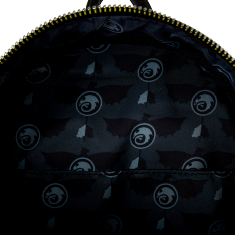 LOUNGEFLY How To Train Your Dragon Night Fury Mini Backpack