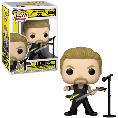 Funko POP! METALLICA 484 JAMES (72S) Pre-Order